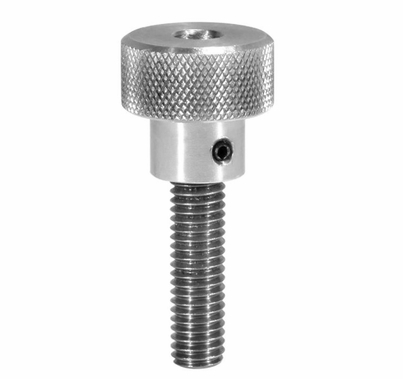 Modern Studio Knurled Knob 3/8" Male