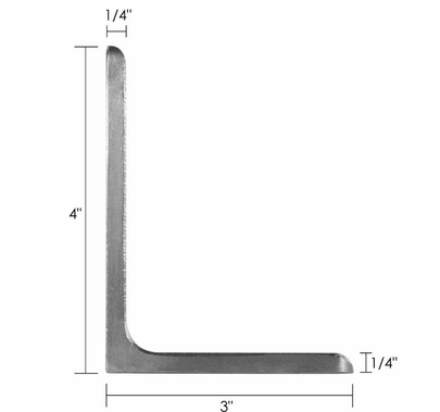 Modern Studio L-Plate Mini (Black)