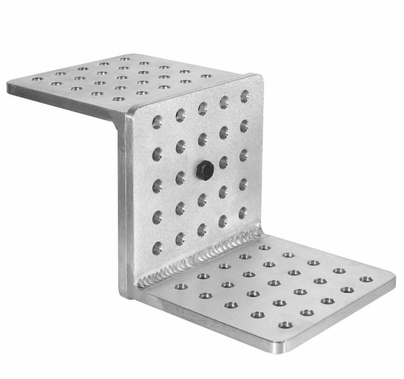 Modern Studio L-Plate Mini Double Swivel 6"