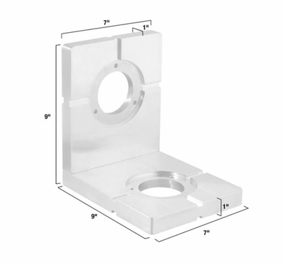 Modern Studio Mitchell to Mitchell L Plate Right Angle (90 Degree)