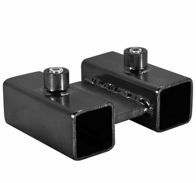 Modern Studio Over and Under for 3/4" Square Tube | Black