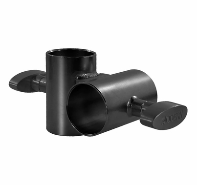 Modern Studio Pipe Cross Bracket for 1 1/4" Pipe  012-2206-BS