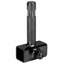 Modern Studio Slider Baby Pin for 3/4" Square Tube | Black