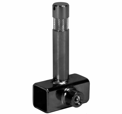Modern Studio Slider Baby Pin for 3/4" Square Tube | Black