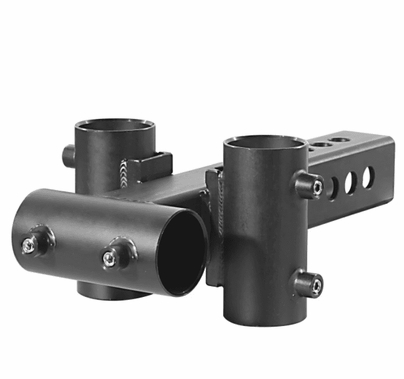 Modern Studio Small Trailer Hitch to Pipe Adapter for 1 1/4" Pipe