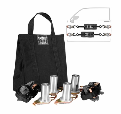 Modern Studio Speed Rail Door Mount Kit for 1-1/4 Inch