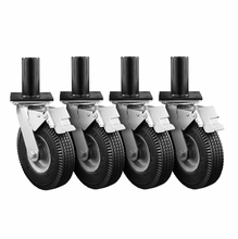 Modern Studio Speed-Wheels for 1-1/2" Pipe | Set of 4