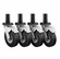 Modern Studio Speed-Wheels for 1-1/2" Pipe | Set of 4
