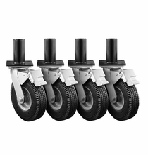 Modern Studio Speed-Wheels for 1-1/2" Pipe | Set of 4