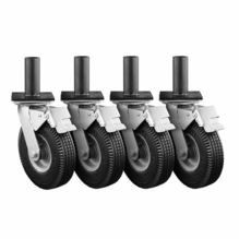 Modern Studio Speed-Wheels for 1-1/4" Pipe | Set of 4