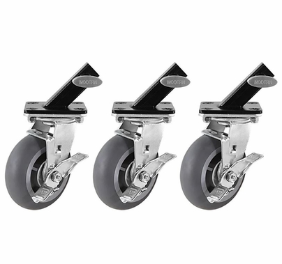 Modern Studio SteadiCam Stand Wheels / Casters Set of 3
