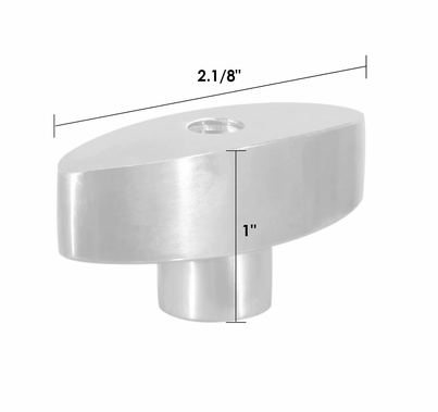 Modern Studio T-Handle with 3/8-16 Female Thread