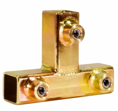 Modern Studio Tee for 3/4" Square Tube  010-2002