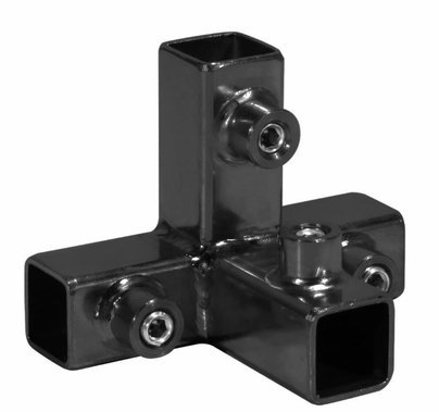 Modern Studio Tee for 3/4" Square Tube with Brace  010-2003