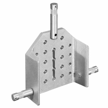 Modern Studio Triple Baby Pin Aluminum Top Mount