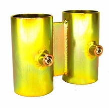 Modern Studio Wide Over And Under Bracket for 1 1/2" Pipe  016-4020