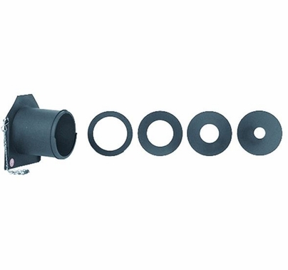 Mole-Richardson Mole Snoot Ring Type Set, 5 in 1, 9"