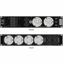 Motion Labs 2RU Rac Pac L21-30 In/Thru to L5-30 & Edison