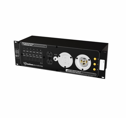 Motion Labs 3RU Distro Rac Pac Rack Mount L21-30 to Edison Duplex