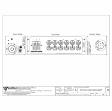 Motion Labs Breakered Stringer 6 x 20a Duplex w/ L21-30 Input