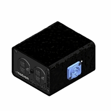 Motion Labs Rubber Quad Box PowerCon In/Thru (2) Edison Duplex