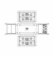 Motion Labs Stackable Distro Box Cam to (8) L21-30 Outlets