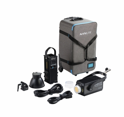 Nanlite Forza 720B Bi-Color LED Spotlight with Rolling Case