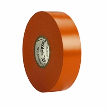 Orange  3M 35 Electrical Tape Vinyl 3/4" x 66 yds T127