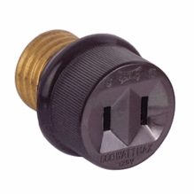 Pig Nose Adapter Medium Base to Edison,  Eagle 808