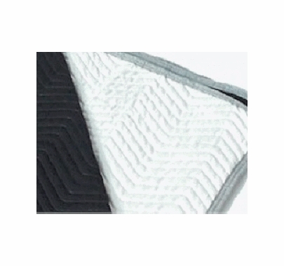 Premium Black / White Sound Blanket 72x80 in. No Grommets