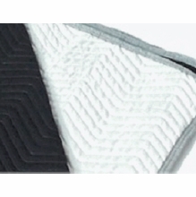 Premium Black / White Sound Blanket 72x80 in. No Grommets