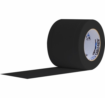 Pro Cable Path Tunnel Tape Black 6 Inch