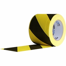 Pro Cable Path Tunnel Tape Black / Yellow 4 Inch