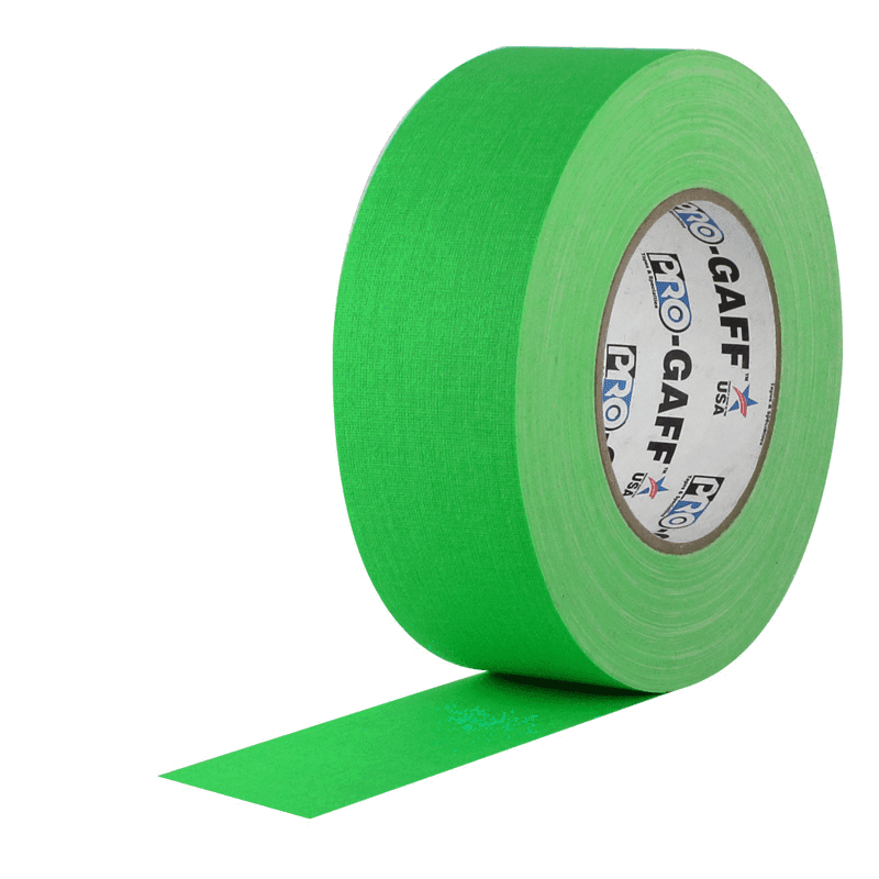ProGaff Chroma Key Green Screen Gaffers Tape BarnDoor