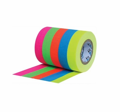 Pro Tape Pocket Spike Tape Fluorescent Stack 1/2" x 6 Yards