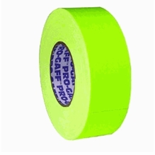 Pro Tape Pro Gaff Fluorescent Yellow Gaffer Tape 2"x45yds