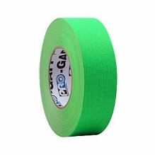 Pro Tape Pro-Gaff Neon Fluorescent Green Gaffer Tape 2in x 45 yds