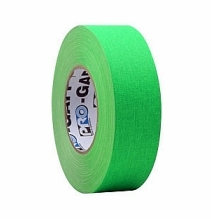 Pro Tape Pro-Gaff Neon Fluorescent Green Gaffer Tape 2in x 45 yds