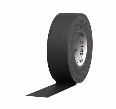 Pro Tape Tape Pro-Gaff 2 inch x 55 yds Black Gaffer Tape