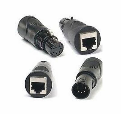 Quasar DMX 5 Pin to RJ45 Connector (Male)