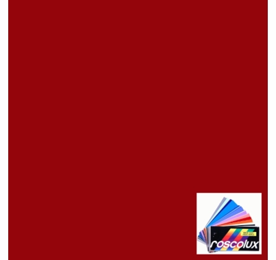 Rosco R25 Rosco 27 Medium Red Gel Filter Sheet 20