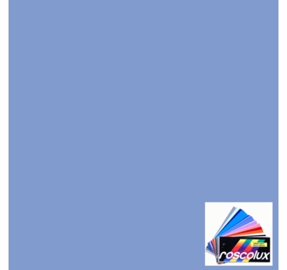 Rosco 372 Theater Booster 2 Blue Lighting Gel Sheet 20"x24"