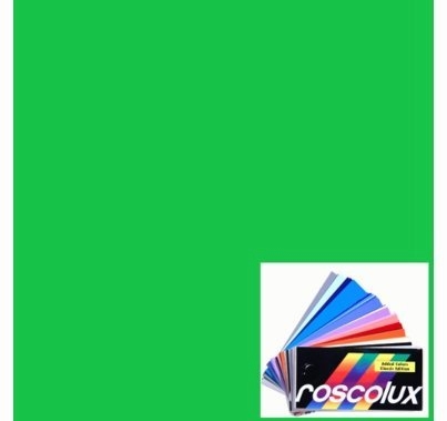 Rosco 389 Roscolux Chroma Key Green Roll 24" x 25ft