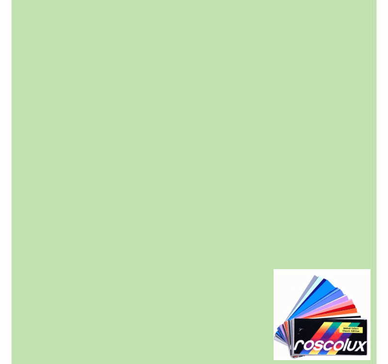 Pale Light Green Lighting Gel Rosco Calcolor 15 Foliage