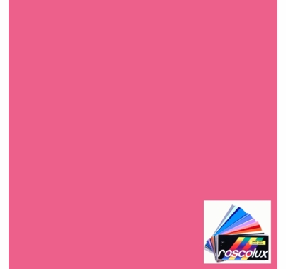 Rosco 4860 CalColor 60 Pink Lighting Gel Filter Sheet 20"x24"