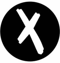 Rosco 78068 No Standard Steel Gobo Lighting Pattern