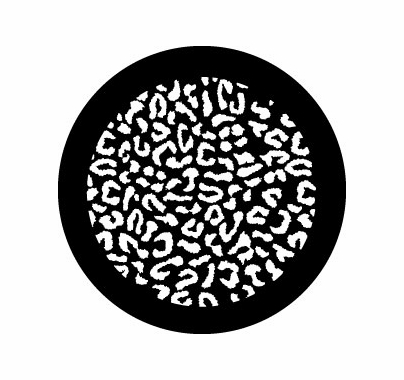 Rosco 78620 Cheetah Steel Gobo Pattern