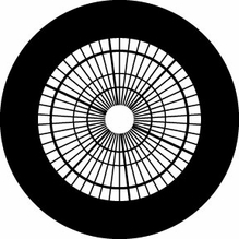 Rosco Atrium Star Standard Steel Gobo Pattern