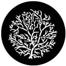 Rosco Bare Branches Reversed Standard Steel Gobo 77778