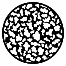 Rosco Blobs 79654 Standard Steel Gobo